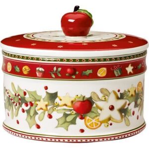 Bol fursecuri rotund cu capac Winter Bakery Delight
