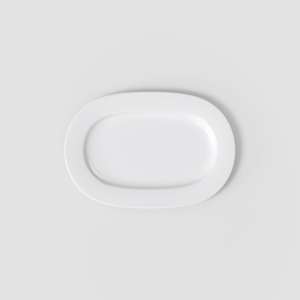 Platou servire oval 41cm Anmut Platinum No.1