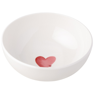 Bol cereale cu desen inimioara With Love
