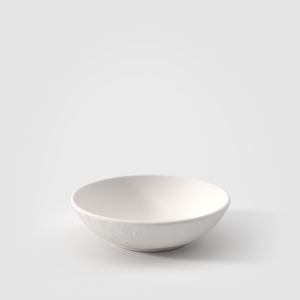 Bol desert Manufacture Rock blanc