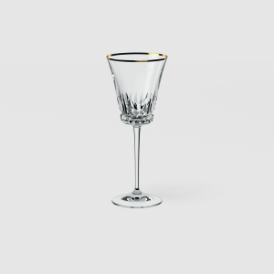 Set 2 Pahare Vin Alb Grand Royal Gold