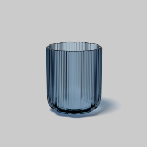 Vaza 15cm Fleur bleu