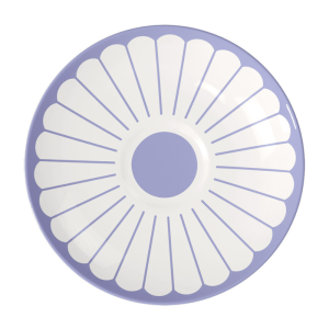 Farfurioara ceasca cafea Fleur bleu