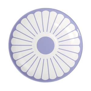 Farfurie ceasca espresso Fleur bleu