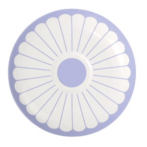 Farfurie ceasca cappuccino Fleur bleu