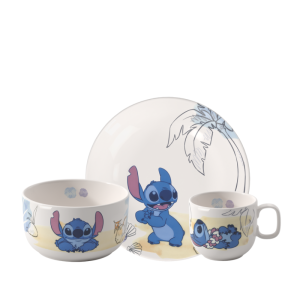 Set vesela copii 3 piese Disney Stitch