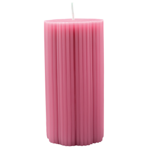 Lumanare mare Fleur cassis