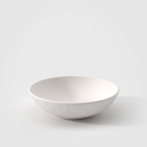 Bol desert Manufacture Rock blanc